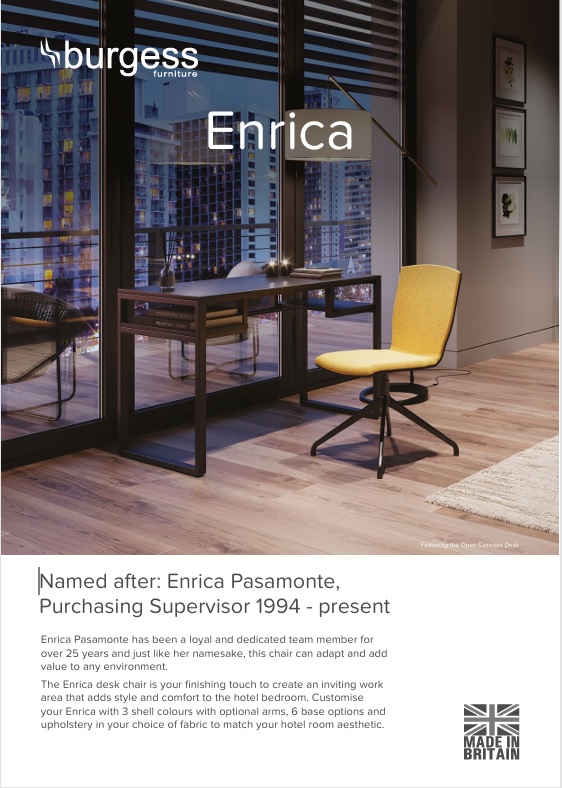 Broschyr Enrica