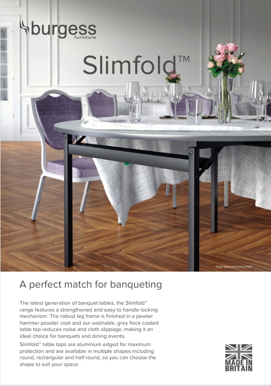 Broschyr Slimfold